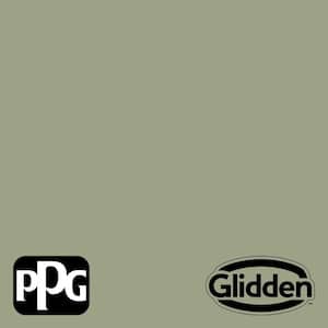 Glidden Premium 1 gal. PPG1126-5 Zebra Grass Satin Exterior Latex Paint ...