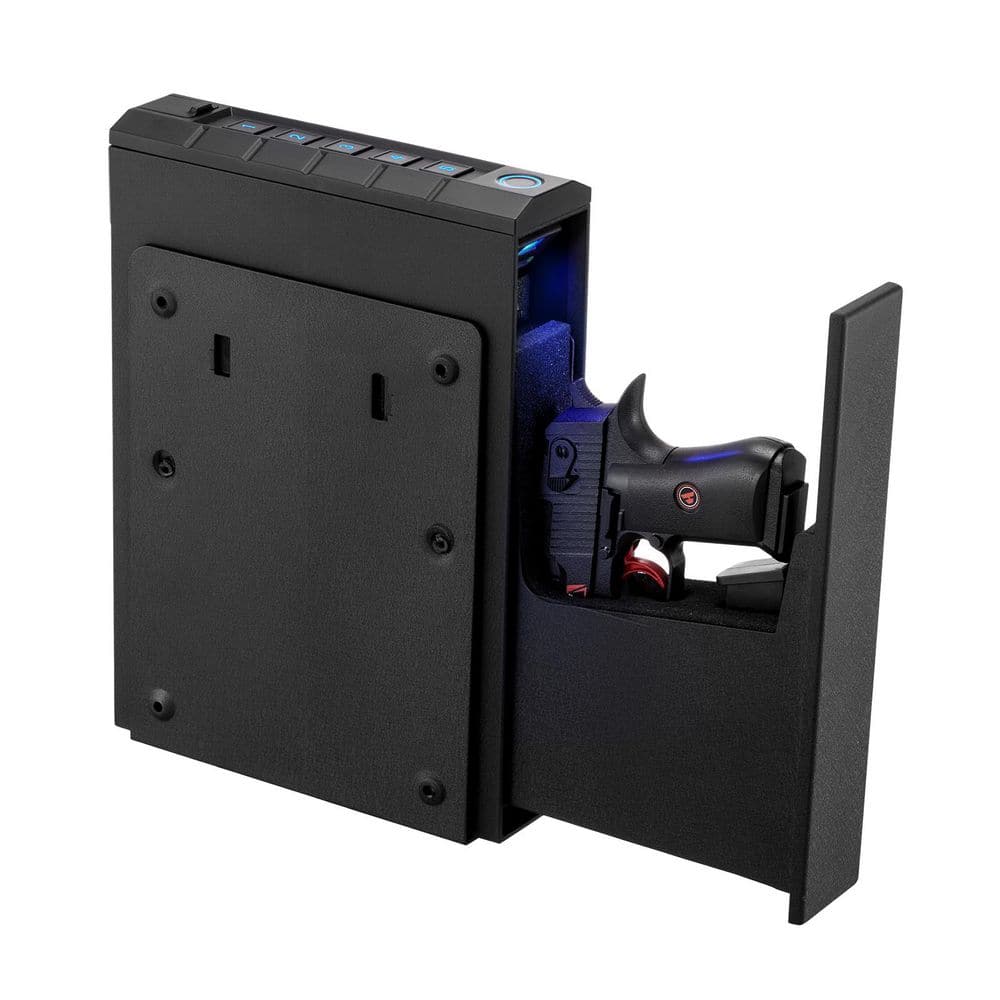 Gun Safe, Slider Handgun Gun Safe with Fingerprint/Password/Key, 3-Way Quick Access Firearm Case Box with Lighting price history on PriceWatchPro