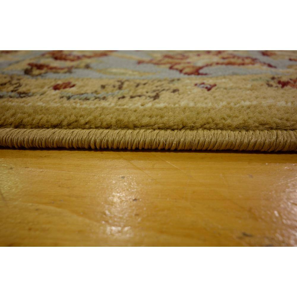 Handmade Dark Yellow Rectangular Synthetic 9' x 12' Area Rug