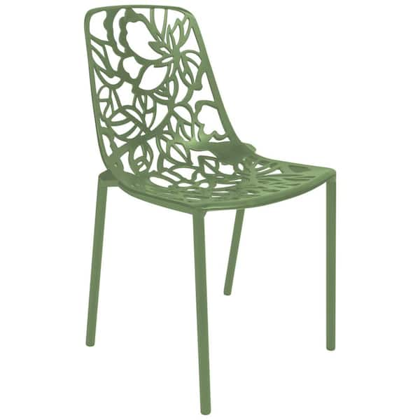 Green stackable outlet patio chairs