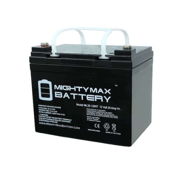 MIGHTY MAX BATTERY 12V 35AH SLA Internal Thread Replacement for CSB GP12340