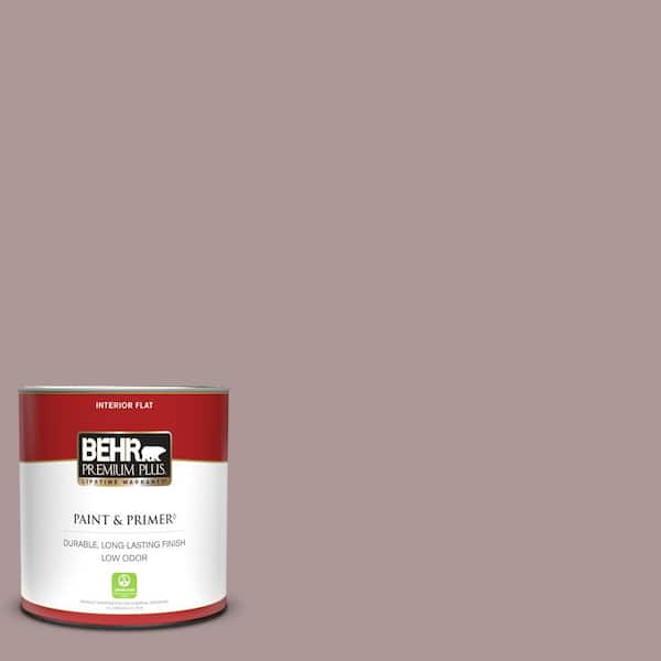 Interior Paint and Primer | Non-Toxic Water-Based Acrylic Latex (Low to No Odor) | Touch-Ups | Durable Long-Lasting Finish | 1 Quart (32 fl oz)