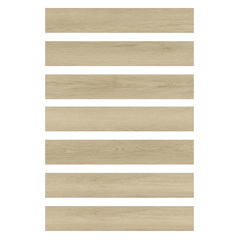 FloorPops Light Oak Peel and Stick Wood Floor Planks