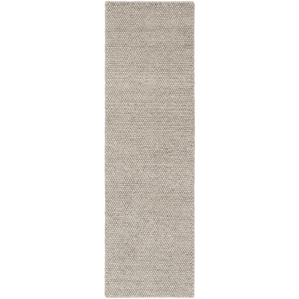 SAFAVIEH Natura Silver 2 ft. x 10 ft. Gradient Runner Rug