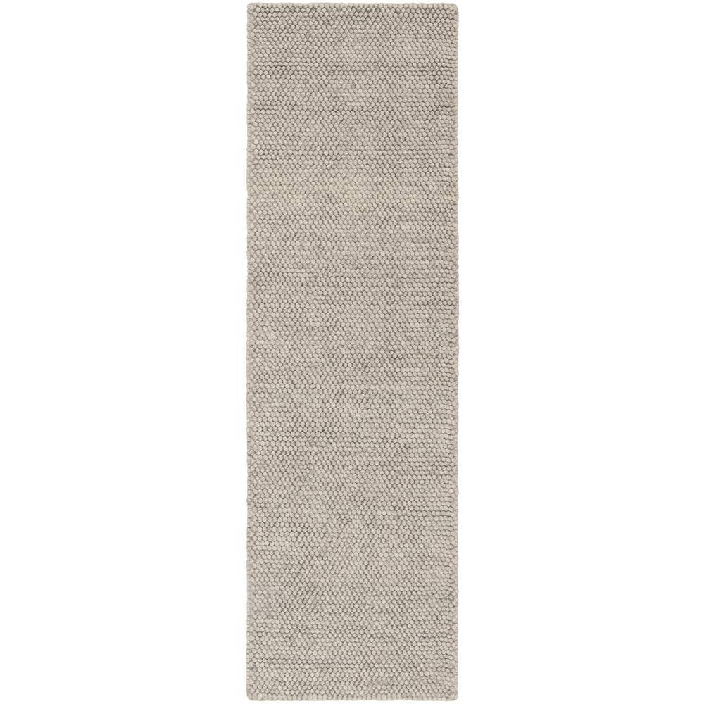 Natura 2 ft. x 20 ft. Silver Solid Runner Rug price history on PriceWatchPro
