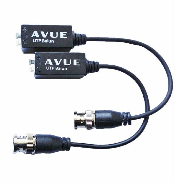 AVUE 8 in. Pigtail UTP Video Balun