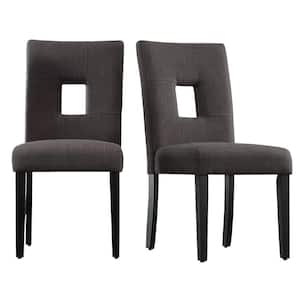 Sorrento Charcoal Linen Dining Chair (Set of 2)
