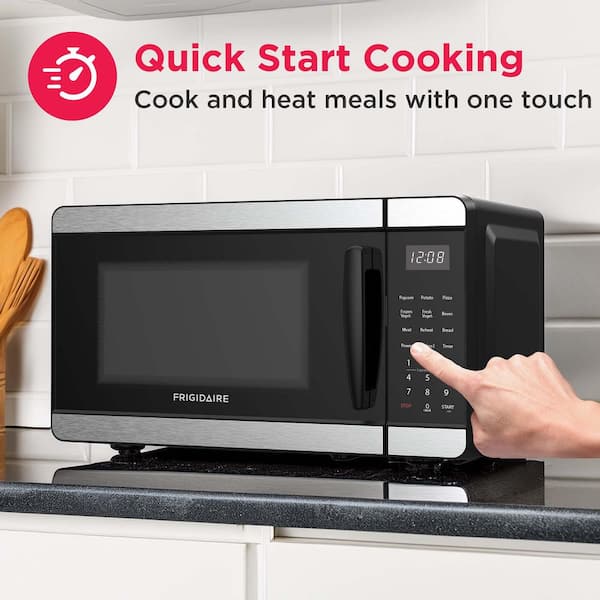 Frigidaire 0.7 cu. ft. Countertop Microwave in Stainless Steel