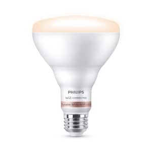 Tunable White BR30 LED 65W Equivalent Dimmable WiZ Connected Smart Light Bulb