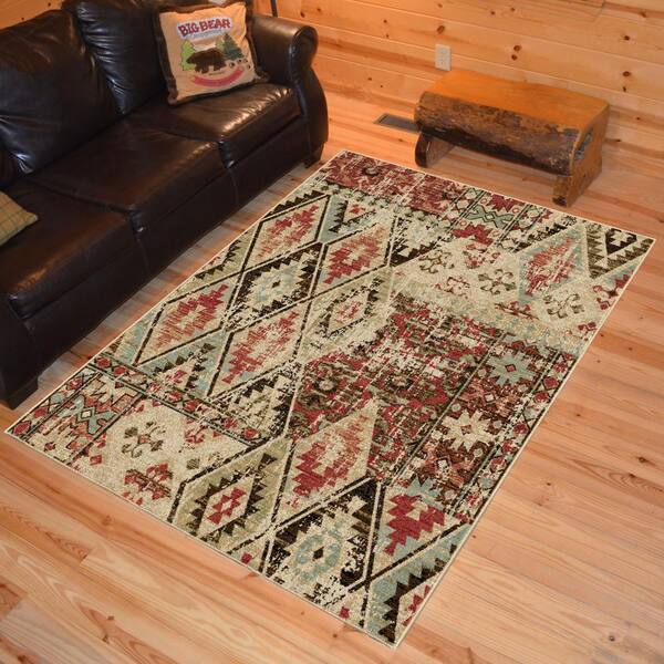 10 Ft Southwest Area Rug Ad2030 8x10, American Furniture Rugs