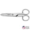 Klein Tools Electrician's Scissors, Nickel Plated 21007 - The Home Depot