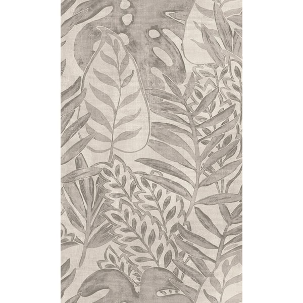 Walls Republic Tropical Allover White and Green Non-Woven Paste the Wall Textured Wallpaper 57 sq. ft.