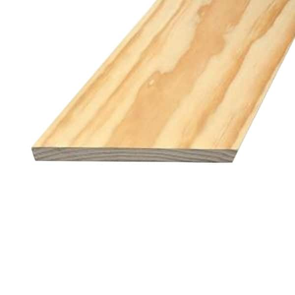 Claymark 1 in. x 6 in. x 8 ft. Select Radiata Square Edge Pine Board