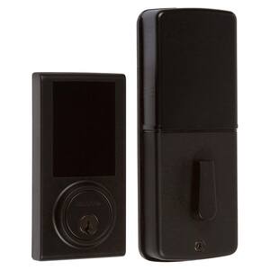 Black Digital Touchscreen Single Cylinder Deadbolt