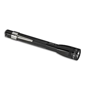 Mini LED 2AAA Flashlight in Black