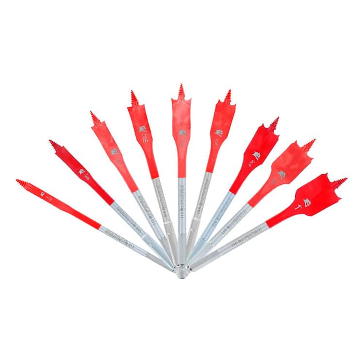 DIABLO SPEEDEMON High Carbon Steel Spade Bit Set (9-Piece)