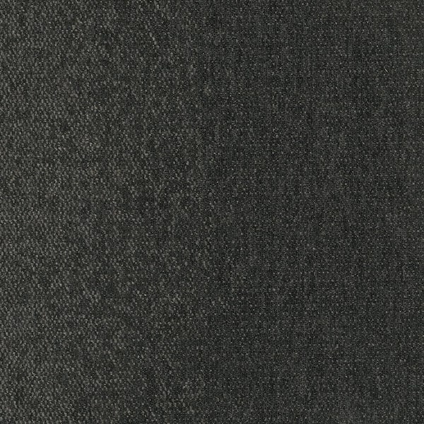 Hosley - Malone - Black Commercial/Residential 24 x 24 in. Glue-Down Carpet Tile Square (72 sq. ft.)