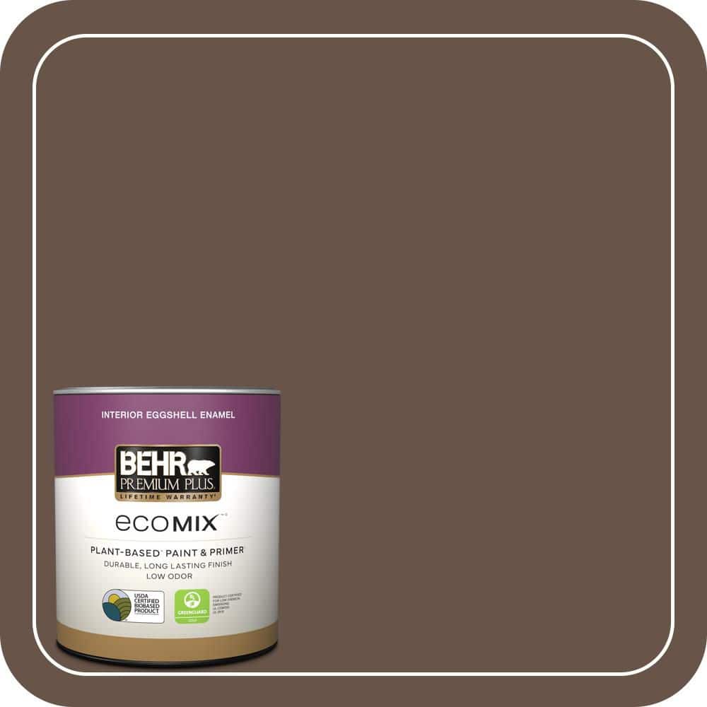 1 qt. #BXC-79 Center Earth Eggshell Enamel EcoMix Plant-Based Interior Paint & Primer price history on PriceWatchPro