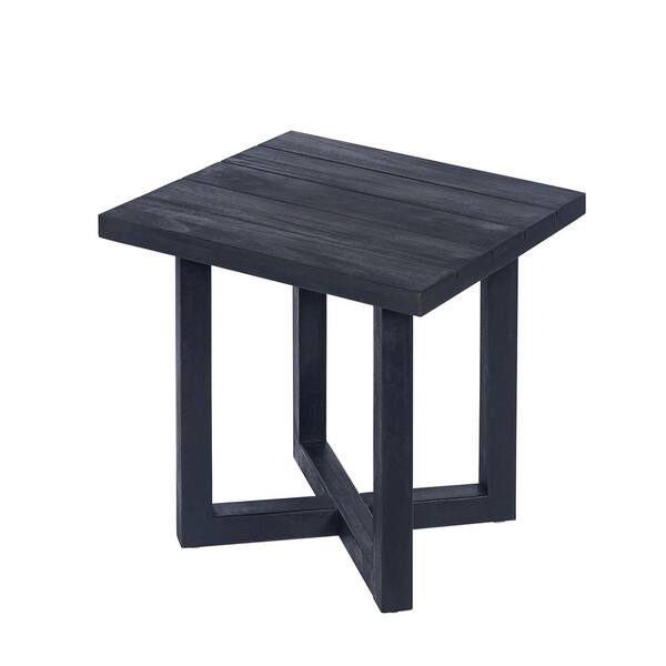 ELLA Square Side Table, Black Y-N769P248112B - The Home Depot