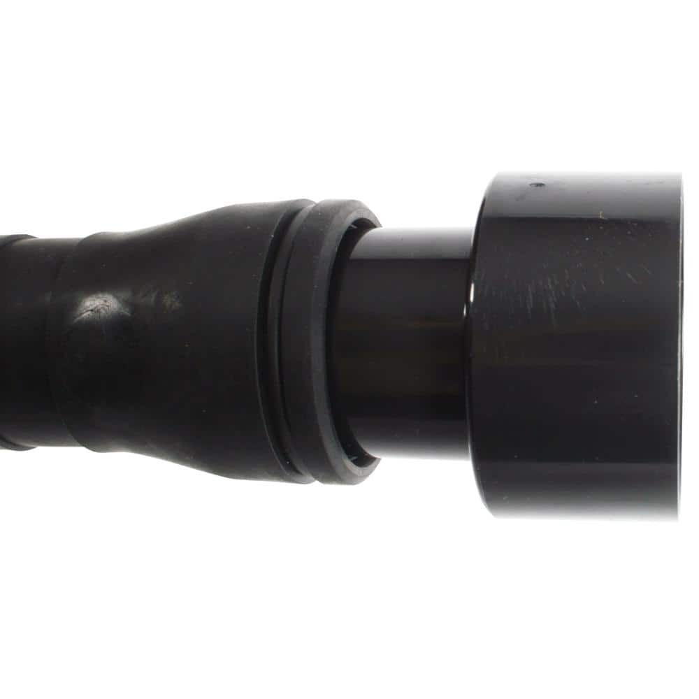 30 Ft. Gray Flexible Vacuum Hose with Multi-Brand Adapters