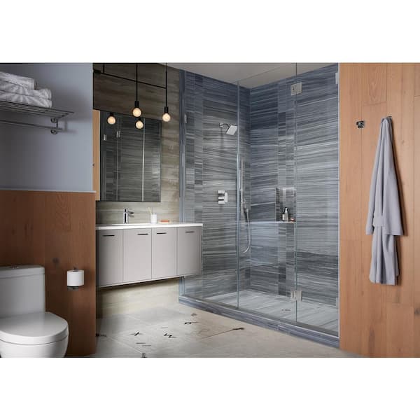 Parallel Wall Mounted Toilet Paper Holder in Polished Chrome