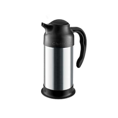 24 oz. Stainless Steel Thermal Carafe with Milk Server