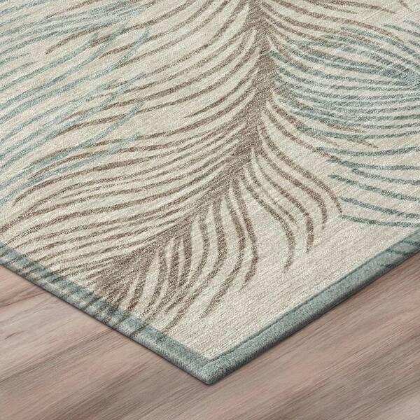 Chantille Machine Washable Indoor/Outdoor Abstract ACN3028 Dune 3 ft. x 4 ft. Area Rug