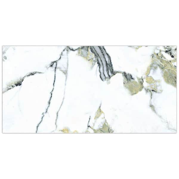 Touche Jade 11-3/4 in. x 11-3/4 in. Porcelain Floor and Wall Take Home Tile Sample