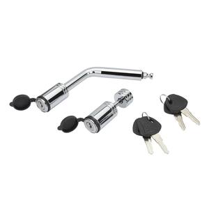 Steel Locking Boomerang Hitch Pin with Coupler Lock - Fits 1/2 in. and 5/8 in. Receivers