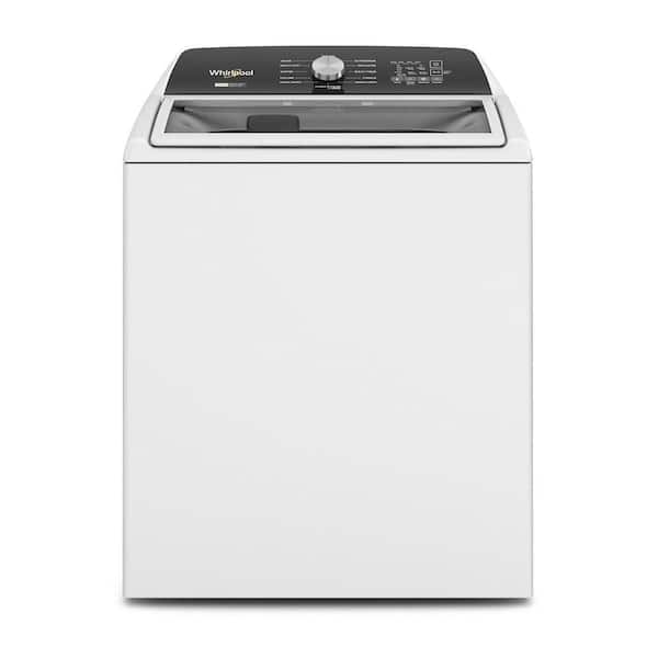 4.7 - 4.8 cu. ft. Top Load Washer with 2 in 1 Removable Agitator in White