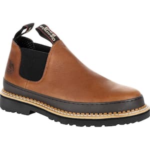 Men's Giant Revamp Romeo Shoe - Soft Toe - Brown Size 14(W)