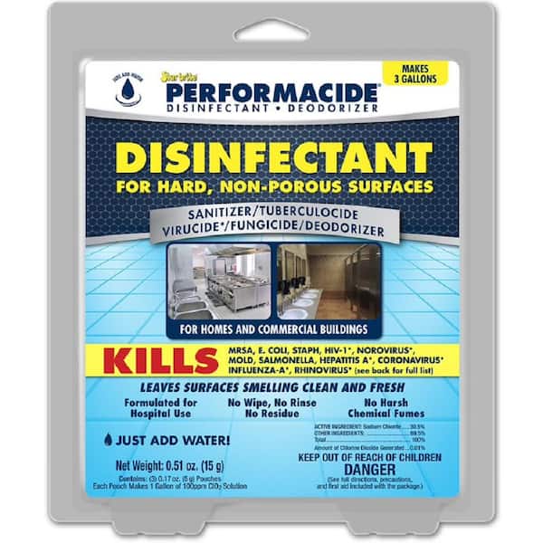 Star brite Performacide 1 Gal. Disinfectant for Hard Non-Porous Surfaces Refill (3-Pack)