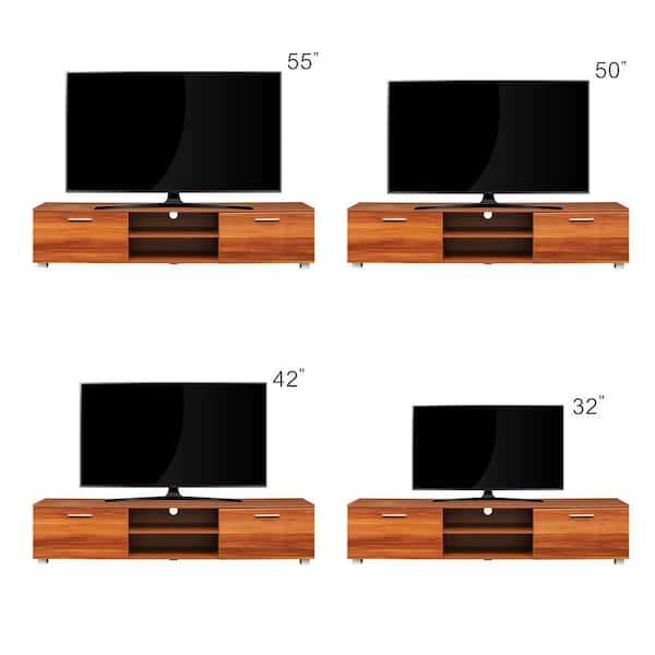 Chamber TV Unit - Engineered Wood, Walnut