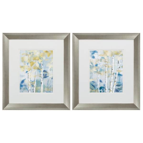 HomeRoots Victoria Brushed Silver Gallery Frame (Set of 2 )