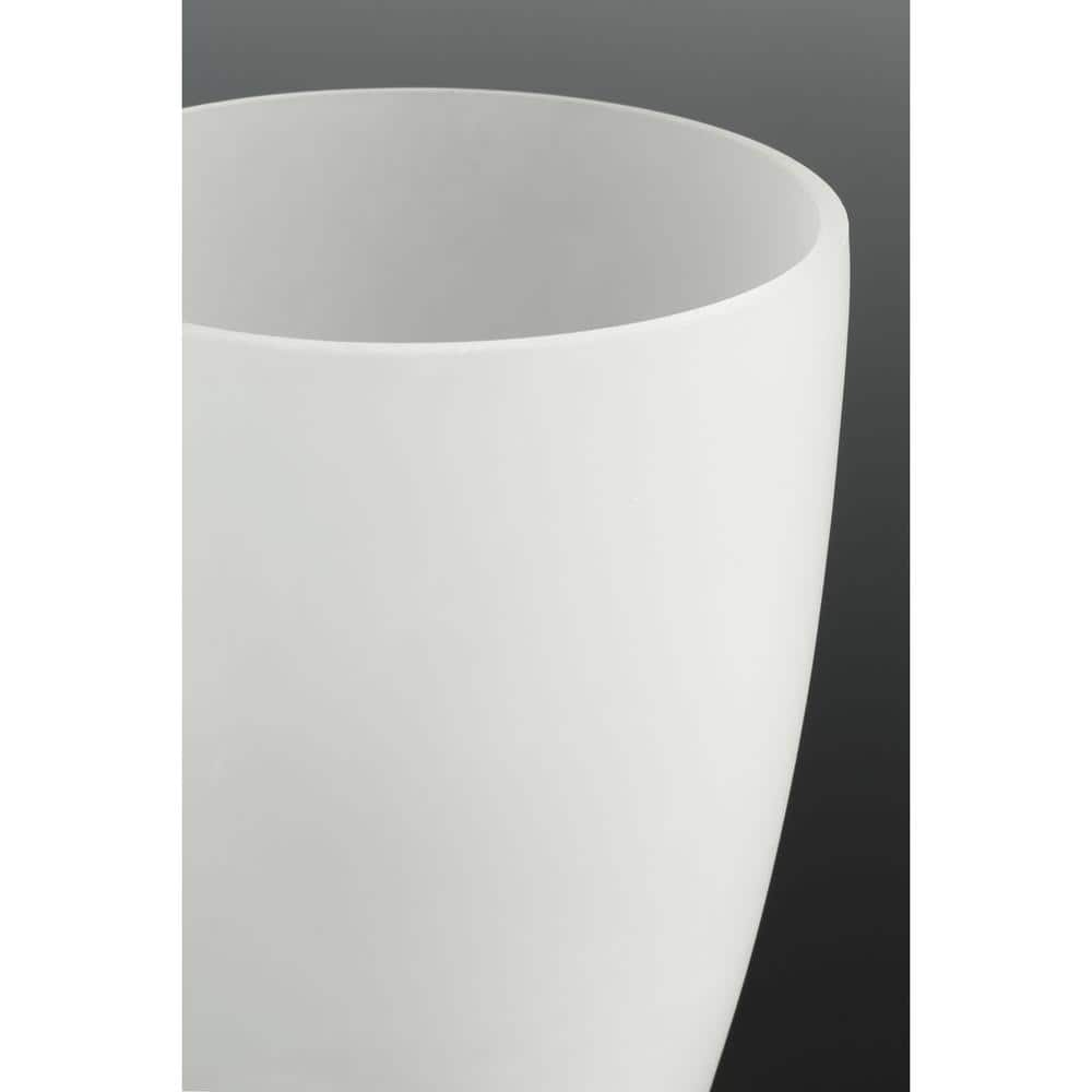Brushed Nickel 4-Light Vanity Fixture with Etched Glass Shades