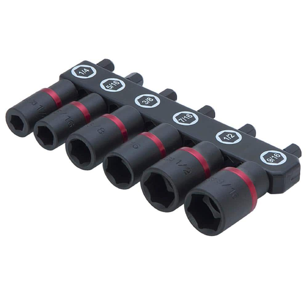 UPC 802090152221 product image for 6-Piece SAE Nut Driver Set | upcitemdb.com