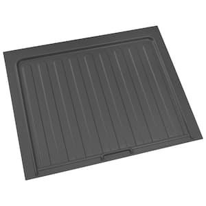 Xtreme Mats Kitchen 22-in x 37-in Grey Undersink Drip Tray Fits Cabinet  Size 37-in x 22-in in the Shelf Liners department at