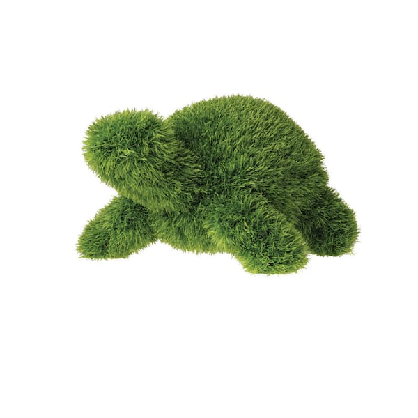 NATURAE DECOR Turf Topiary 13 in. Turtle