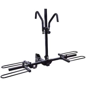 Runway HM2 Hitch Mount Tray Style Bike Carrier 2-Bike Rack 33 lbs. Capacity for Hitch