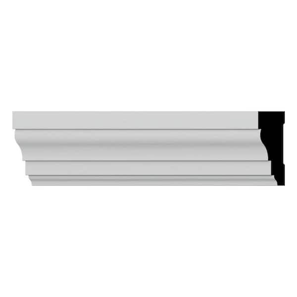 Ekena Millwork WM366 0.69 in. D x 2.25 in. W x 96 in. L Wood (Fingerjoint Pine) Colonial Casing Moulding