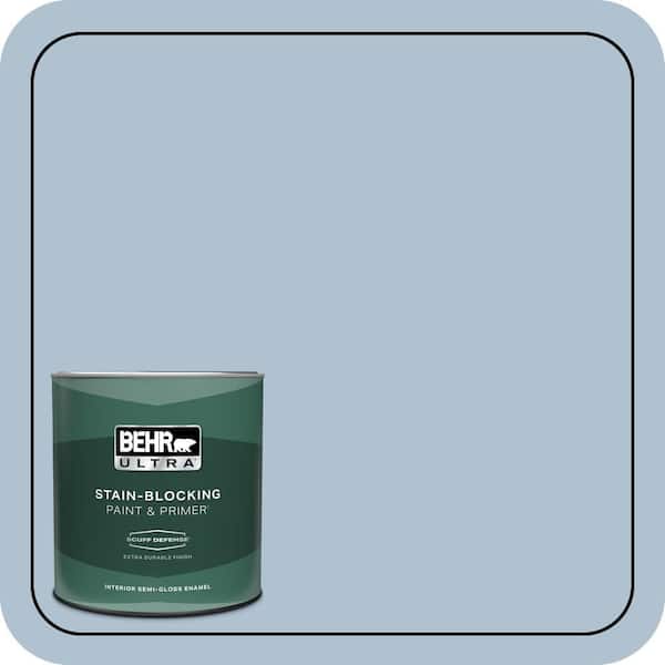 BEHR ULTRA 1 qt. #S510-2 Boot Cut Extra Durable Semi-Gloss Enamel Interior Paint & Primer