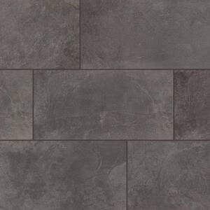 Cascade Ridge 24 in. x 12 in. Slate Ceramic Floor and Wall Tile (15.04 sq. ft. / case)