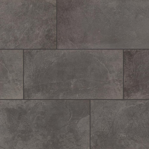 Daltile Cascade Ridge 24 in. x 12 in. Slate Ceramic Floor and Wall Tile (15.04 sq. ft. / case)