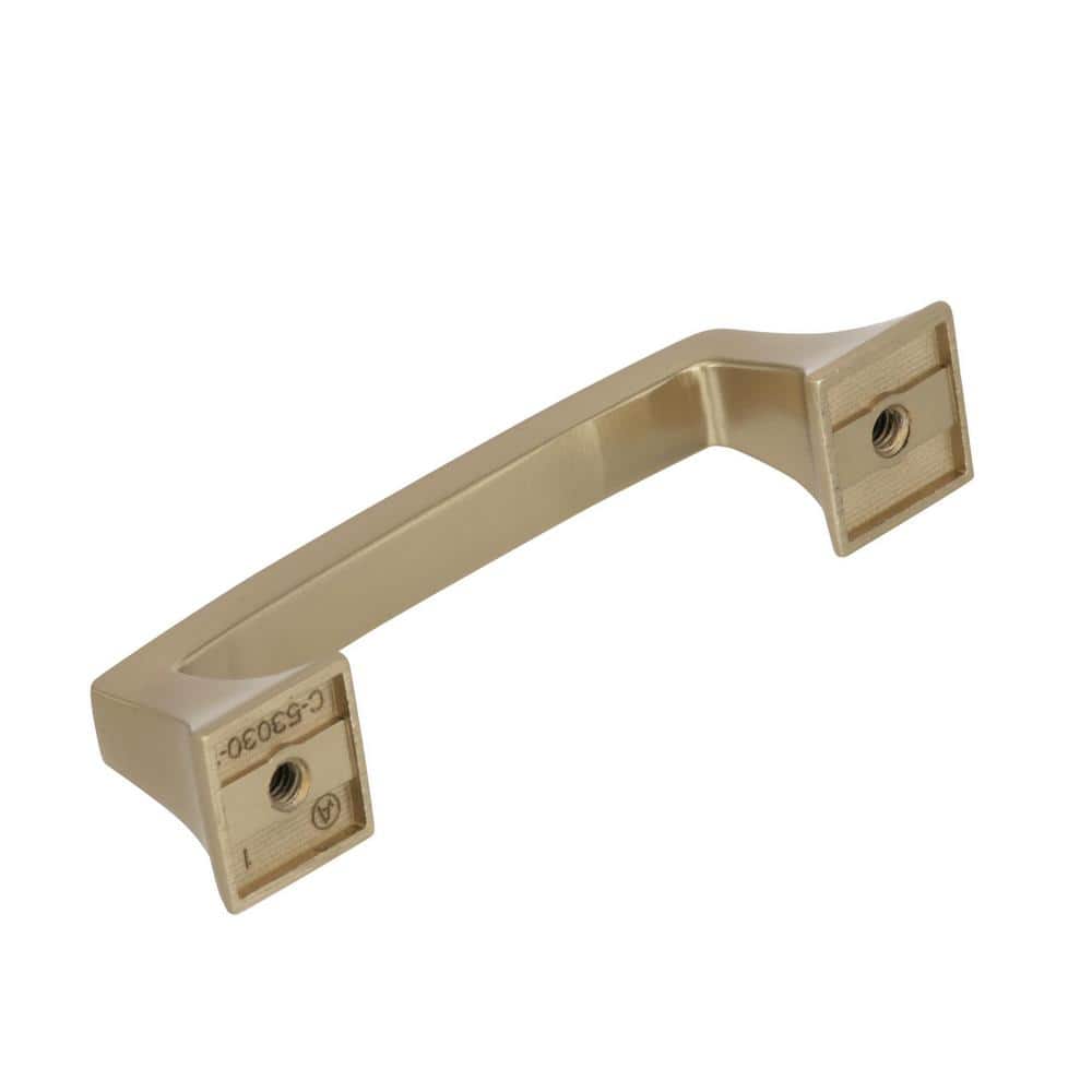 Golden Champagne Traditional Metal Cabinet Pull with Mounting Hardware