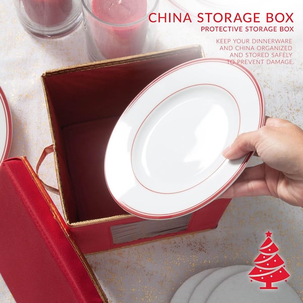 Simplify 12-Count China Mug and Cup Storage Box 9066 - The Home Depot
