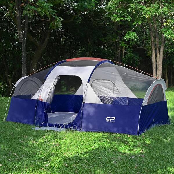 Zeus & Ruta 8-Person Camping Tents, Weather Resistant Family Tent