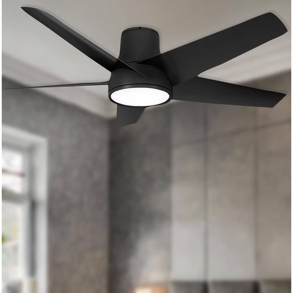 MINKA-AIRE Chubby II 58 in. Integrated LED Coal Smart Ceiling Fan