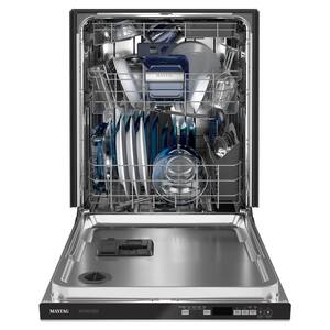 24 in. Fingerprint Resistant Stainless Steel Top Control Built-in Tall Tub Dishwasher with Dual Power Filtration, 47 dBA