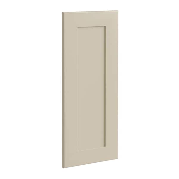 Home Decorators Collection Newport 11.875 in. W x 0.75 in. D x 30 in. H Matching Wall End Panel in Blended Cream