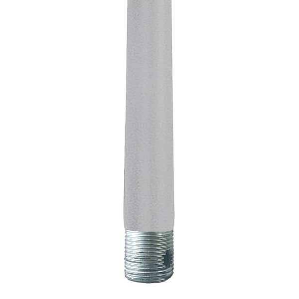 Modern Forms 12 in. Titanium Silver Ceiling Fan Extension Downrod for Modern Forms or WAC Lighting Fans